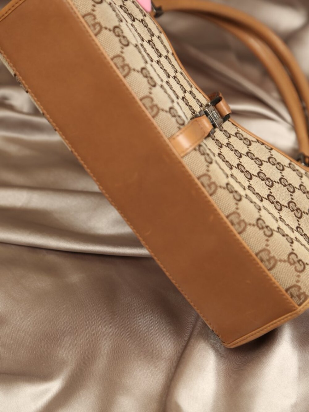 GUCCI GG Jackie Canvas Bag - Picture 7 of 15